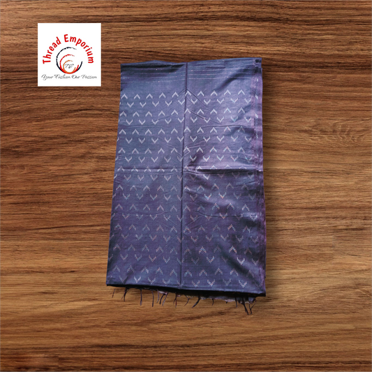 Metallic Grey kota silk saree